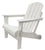 All-Weather Folding Adirondack Chair - White - Adirondack Chair