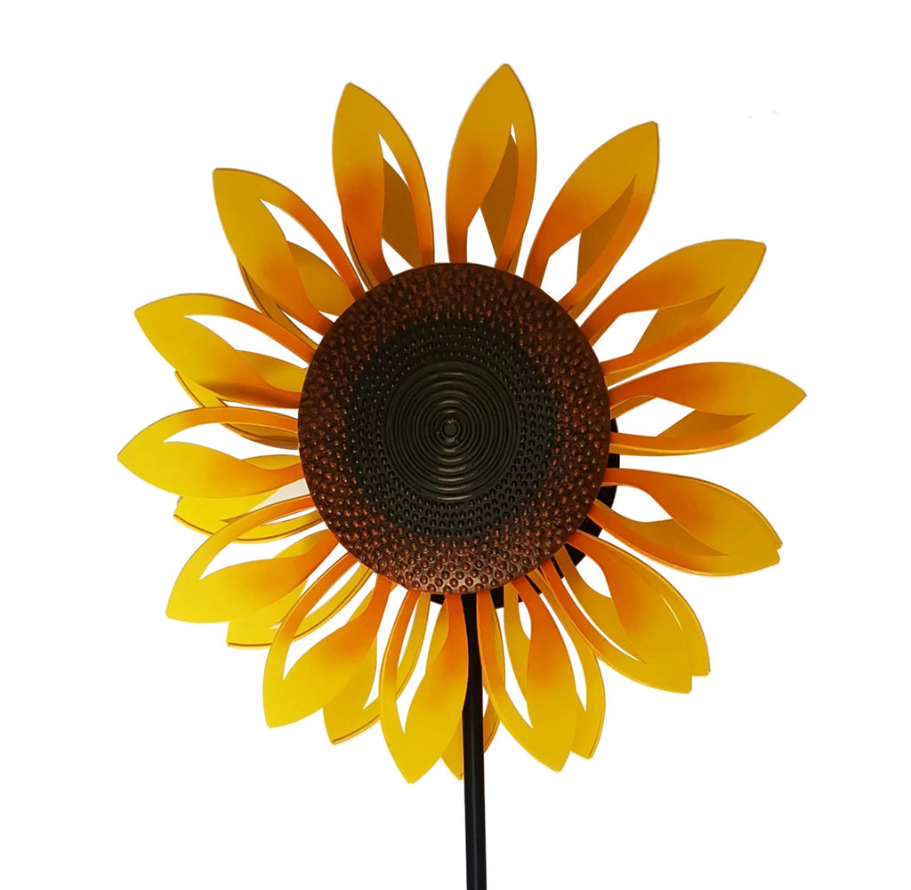 Large Sunflower Wind Spinner - Wind Spinner
