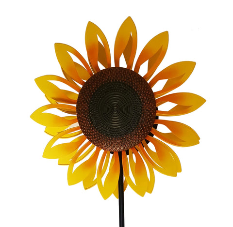 Large Sunflower Wind Spinner - Wind Spinner