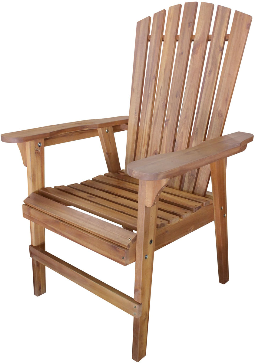 OverSized Natural Adirondack Chair Leigh Country