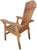 Over-Sized Natural Adirondack Chair - Adirondack Chair