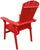 Oversize Tall Adirondack Red - Adirondack Chair