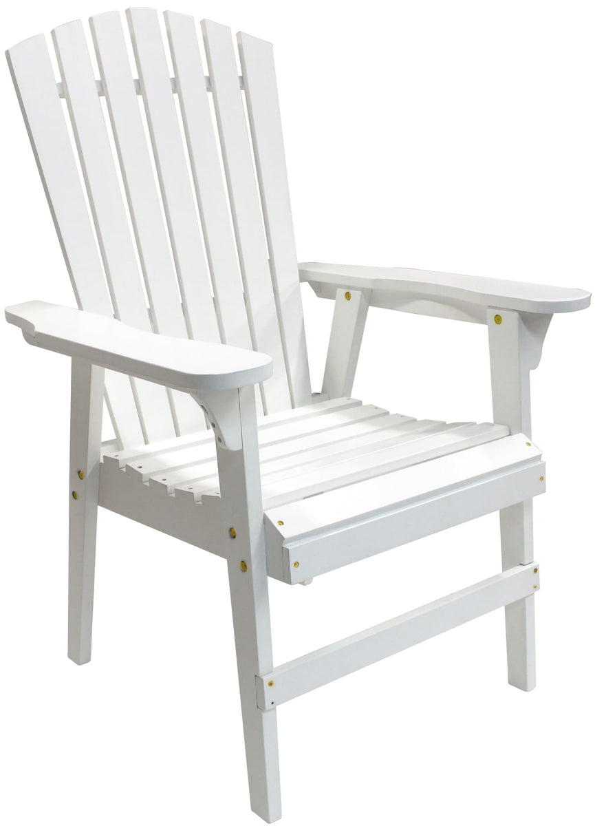OverSized White Adirondack Chair Leigh Country