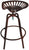 Tractor Seat Swivel Stool - Bronze - Stool