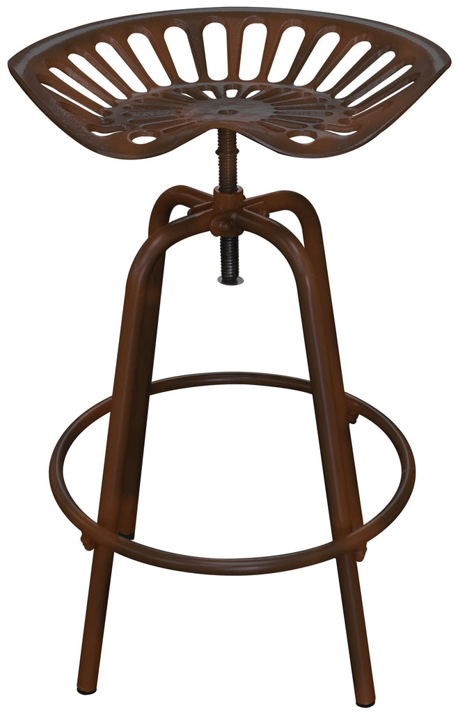 Tractor Seat Swivel Stool - Bronze - Stool