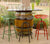Tractor Seat Swivel Stool - Green - Stool