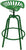 Tractor Seat Swivel Stool - Green - Stool
