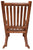 Amber-Log Porch Rocker - Porch Rocker