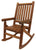 Amber-Log Porch Rocker - Porch Rocker