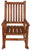 Amber-Log Porch Rocker - Porch Rocker