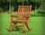 Amber-Log Porch Rocker - Porch Rocker