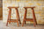 Amber-Log Saddle Stool - Stool
