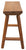 Amber-Log Saddle Stool - Stool
