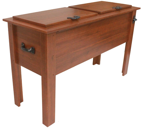 Amber-Log Wooden Cooler - 112 qt. - Cooler