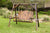 Char-Log 4 ft. Porch Swing with Frame - Porch Swing