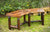 Char-Log Curved Bench - Curved Bench