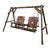 Char-Log Double Swing with Tray - Double Swing