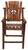Char-Log Fleur-de-lis Bar Arm Chair - Arm Chair