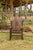 Char-Log Fleur-de-lis Medallion Rocker - Rocker