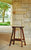 Char-Log Saddle Stool - Stool