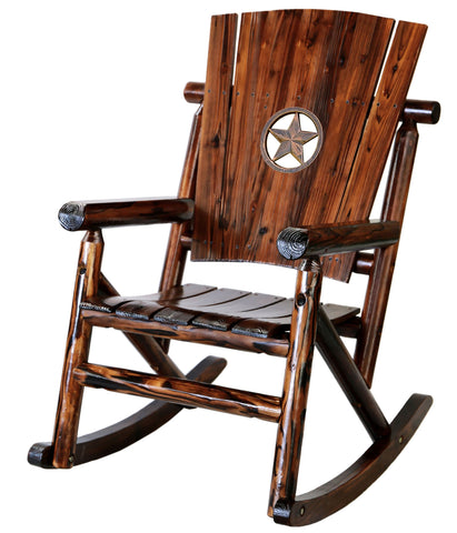 Char-Log Star Medallion Rocker - Rocker