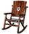 Char-Log Star Medallion Rocker - Rocker