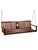 Charred 5-foot Star Porch Swing - Porch Swing