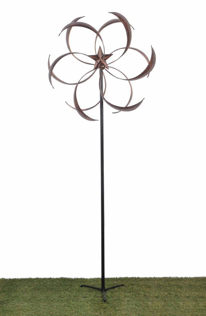 Rustic Star Wind Spinner - Wind Spinner