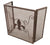Fleur-de-lis Fireplace Screen - Fireplace Screen