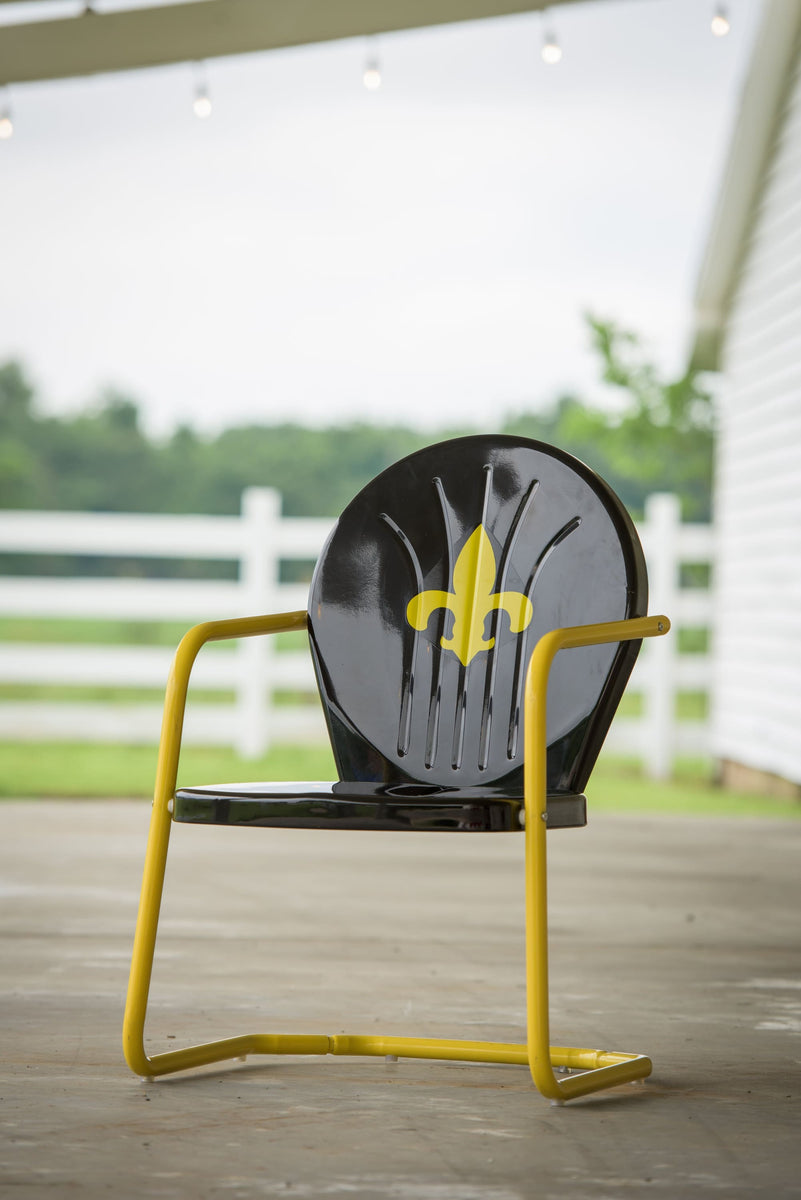 Fleurdelis Retro Metal Chair Leigh Country