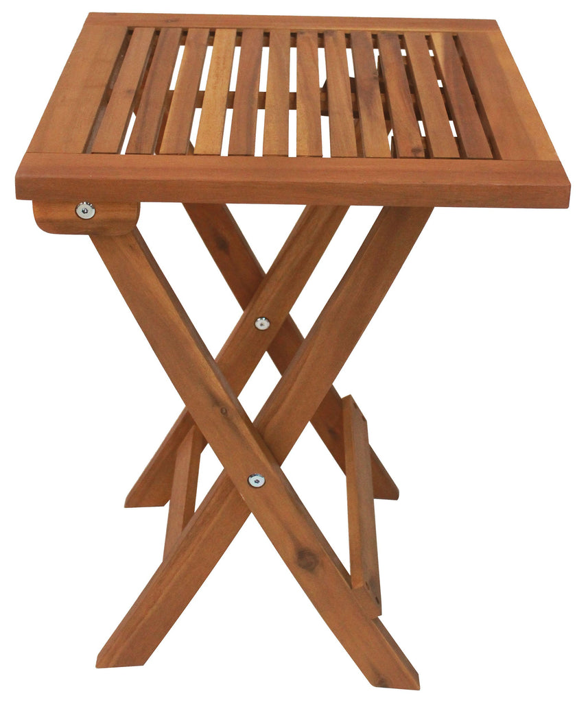 Natural Folding Adirondack Side Table - End Table