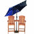 PATIO UMBRELLA BASE 17-1/2 BRONZE - umbrellas