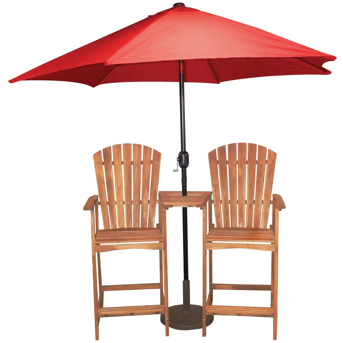 9 ft red wooden patio umbrella Patio Umbrella Red 9ft. – LEIGH COUNTRY