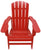 Red Adirondack Chair - Adirondack Chair