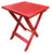 Red Folding Adirondack Side Table - Table