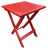 Red Folding Adirondack Side Table - Table