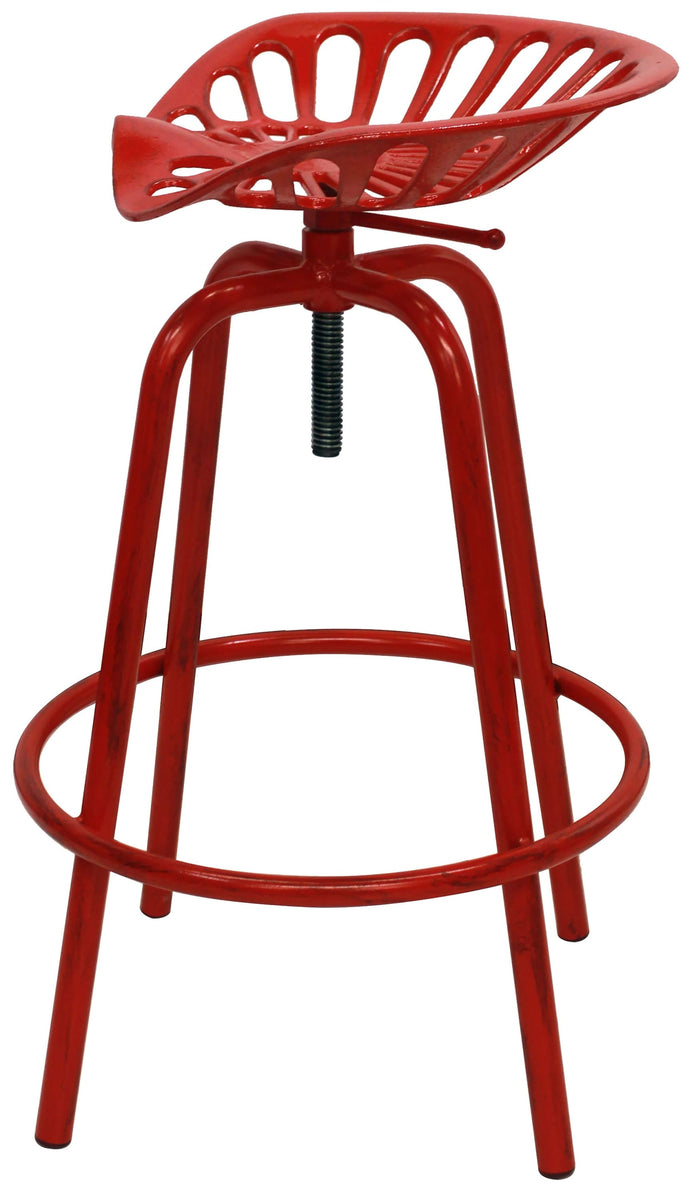 Red Tractor Seat Swivel Stool Leigh Country