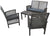 Sequoia 4-Piece Patio Set in Grey Wash - Pickup ONLY (Excluding Wholesale Orders) - Set