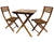 Sequoia Folding Bistro Set - Bistro Set