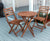 Sequoia Round Folding Bistro Set - Bistro Set