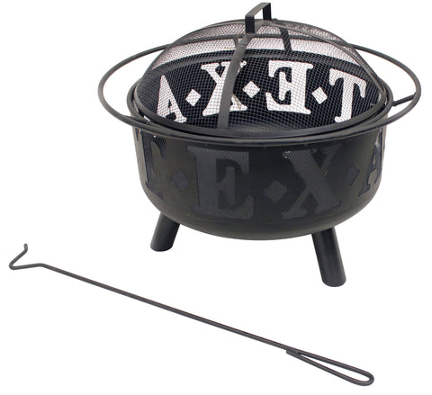 T-E-X-A-S Fire Pit - Fire Pit