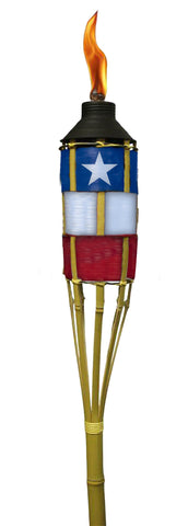 Texas Flag Yard Torch - Decor