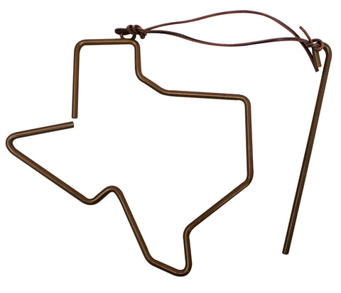 Texas Map Dinner Bell - Decor