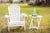 White Folding Adirondack - Adirondack Chair