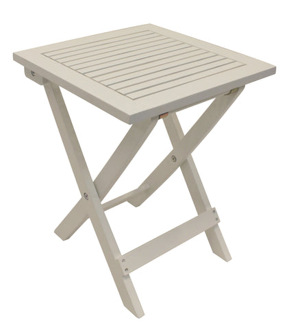 White Folding Adirondack Side Table - End Table