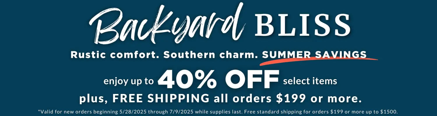 Backyard Bliss - Summer Savings Sale