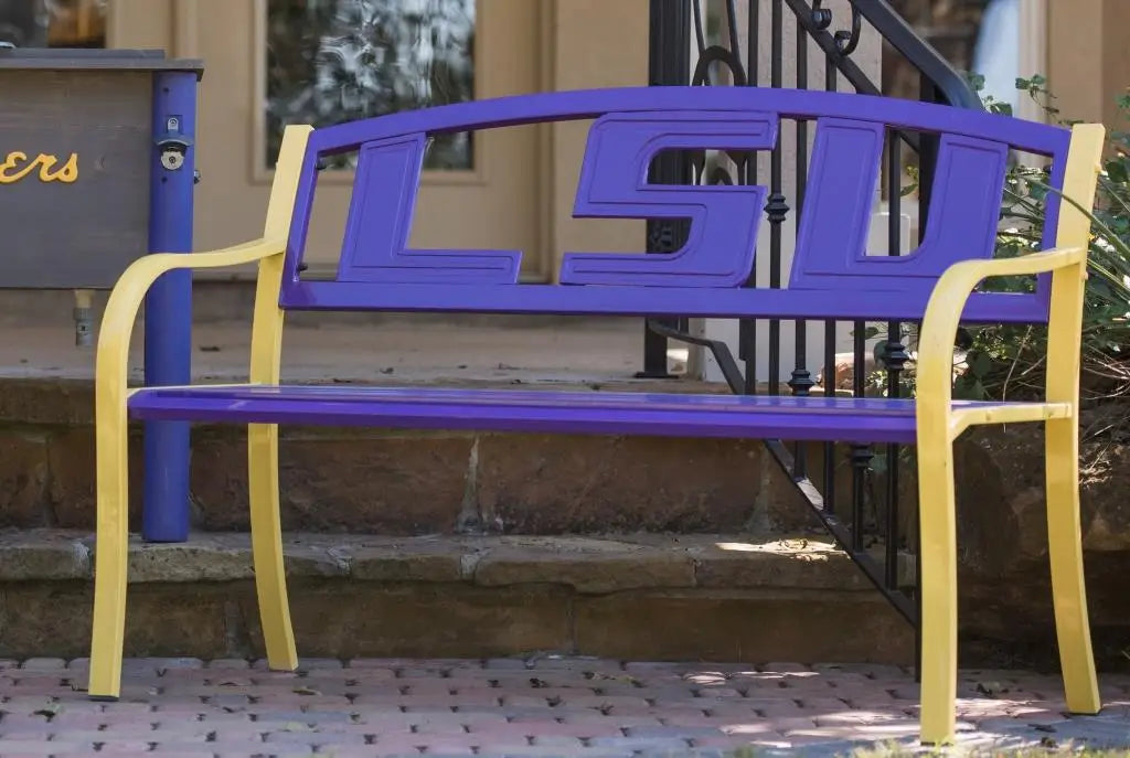 Licensed Metal Bench, Rocking chair and Country cooler