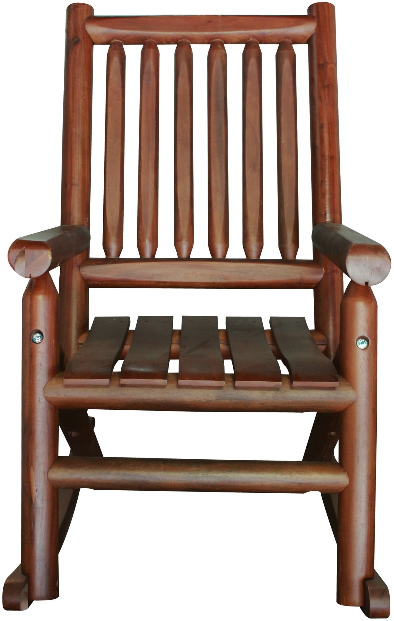 Cherry Amber-Log Porch Rocker – Leigh Country