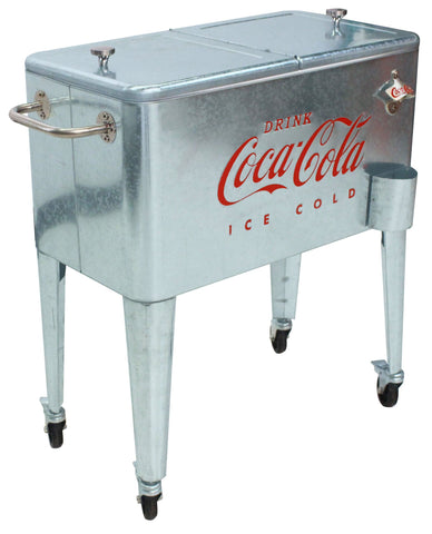 Coca-Cola® Galvanized 60 qt. Cooler - Cooler