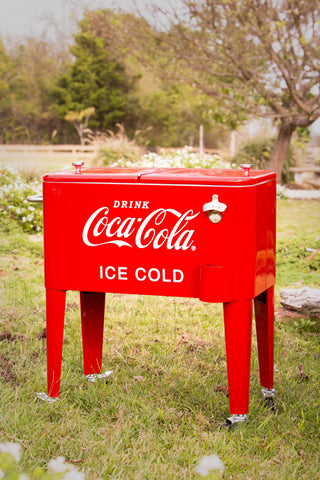 Coca-Cola® Retro ICE COLD 60 qt. Cooler - Cooler